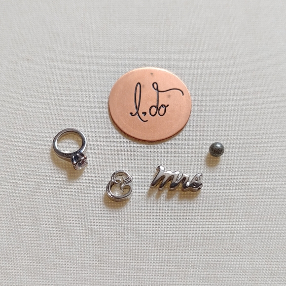 Origami Owl Wedding Set - Picture 1 of 2